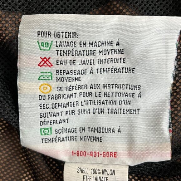 Moonstone Goretex Jacket Rain Coat Small Red Hood Nylon Shell Ripstop Gorpcore - Picture 16 of 16